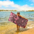 Frangipani Travel Towel