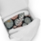 High Top Canvas Shoes-Pollen boxed