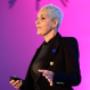 Trish Hammond speaking at the Sciton® Rockstar Event