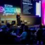 Trish Hammond speaking at the Sciton® Rockstar Event 2