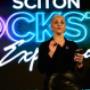 Trish Hammond speaking at the Sciton® Rockstar Event