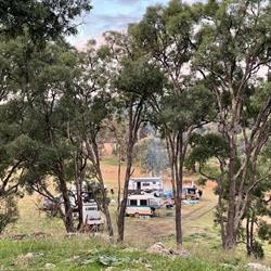 Camp at Old Bara