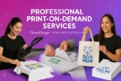 professional print on demand custom apparel three2tango Sydney