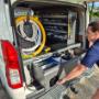 Fully stocked van with all of the materials needed