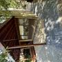 Front entry paving, cobble stones and hardwood decking