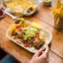 Ground Beef Burrito Bowl with Guacamole