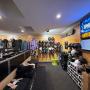 Cherri Pow Snowboard Store & Service Centre Jindabyne's snowboard boot fitting room and helmets