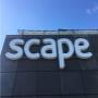 Sky Signage Installation at Scape