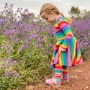 Rainbow Skater Dress