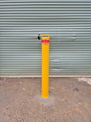 Bollard installation drouin golf course