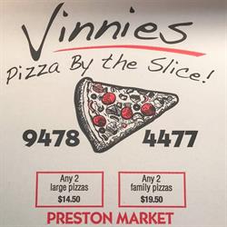 Vinnie's Half Price Pizza