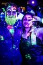 Neon facepainting
