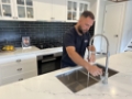 testing water pressure