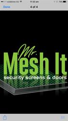 MR Mesh It Security Screen Doors