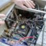 On‑site computer repair in Brisbane—our technicians diagnosing a desktop hardware issue.