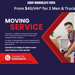 Local Cheap Movers - Furniture Removalists perth-two men and truck