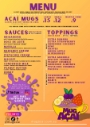 Mug Açaí Menu