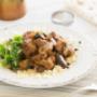 Cinnamon scented lamb with spicy eggplant