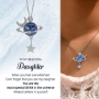 To My Beautiful Daughter  Cosmic Love Necklace