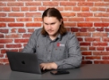 Photo of neketa from safetec on laptop