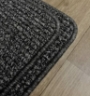 charcoal carpet overlocked and finished jobs
