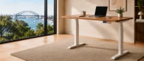 Shappa Standing Desk and Ergonomic Chair Workspace