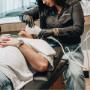 High Intensity Focused Ultrasound (HIFU) treatment on male client