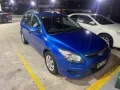 blue car