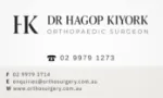 Dr Hagop Kiyork Orthopaedic Surgeon