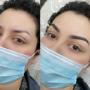 Combination brows blending microblading and shading techniques for fuller, more defined results — Destiny Brows, Melbourne.