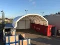 10m wide dome shelter