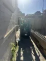 285 Squeezing through door way for tight access lift