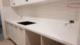 Beautiful kitchen splash back