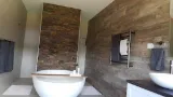 Modern bathroom tiling